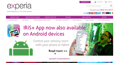 Desktop Screenshot of experia-innovations.co.uk